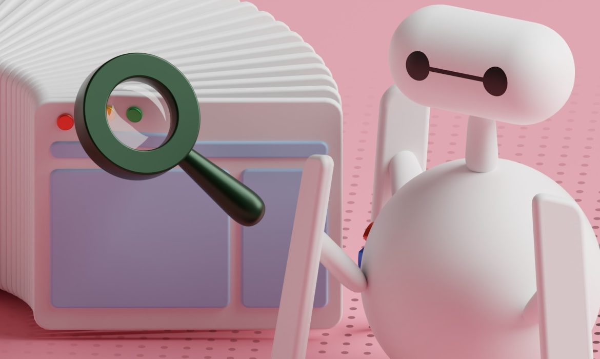 professional SEO services in Islamabad: Illustration of a Google Search Bot